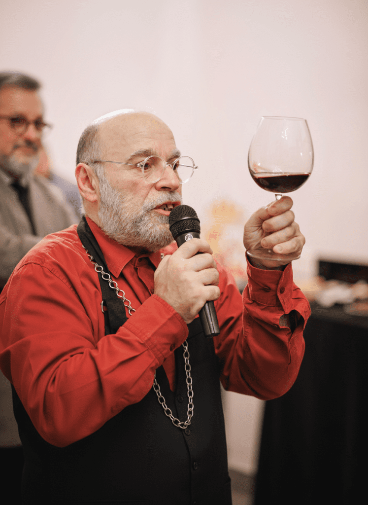 Cata de vinos españoles en evento de presentación
